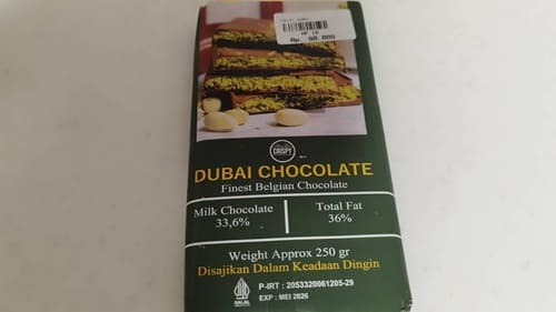 バリのドバイチョコ